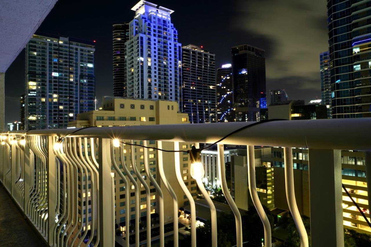 City & Sea View+Free Parking Modern Condo Miami Exterior foto