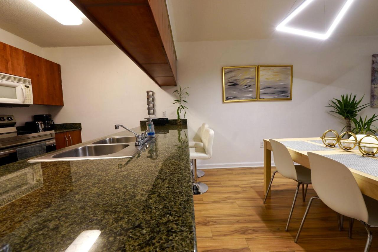 City & Sea View+Free Parking Modern Condo Miami Exterior foto
